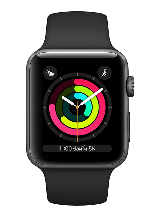 apple watch series 3 black screen