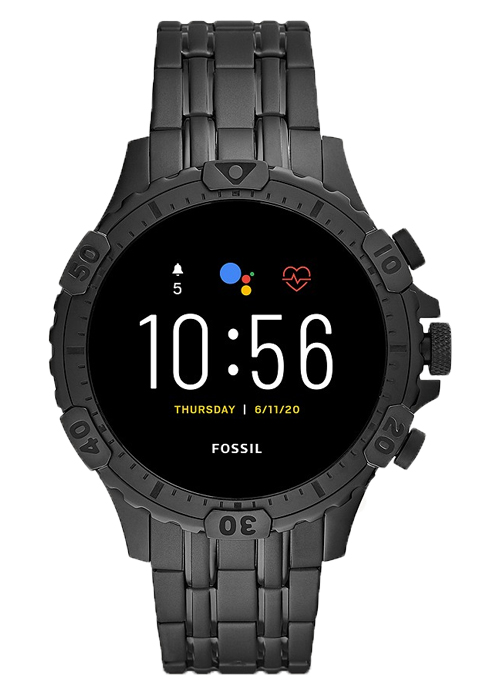 fossil gen 5 garrett hr gold