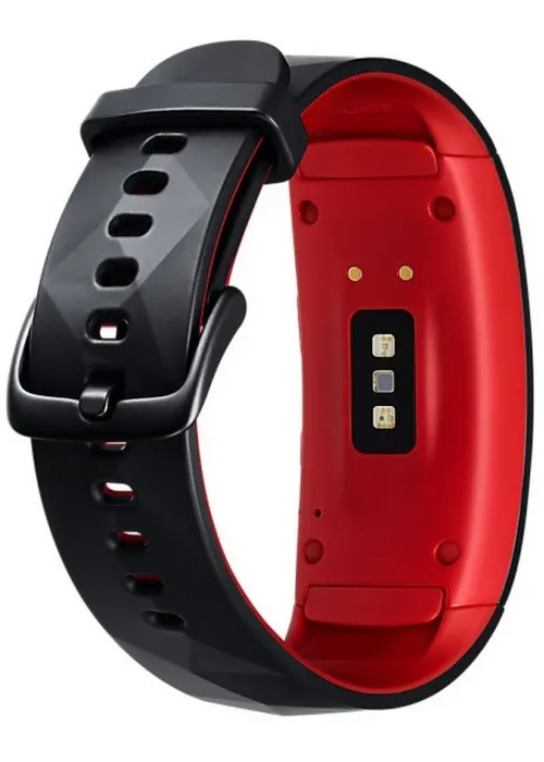 samsung gear fit2 pro small red